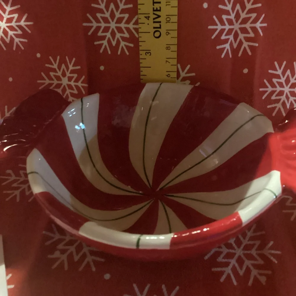 Sleigh Bell Bistro Holiday Candy Dish